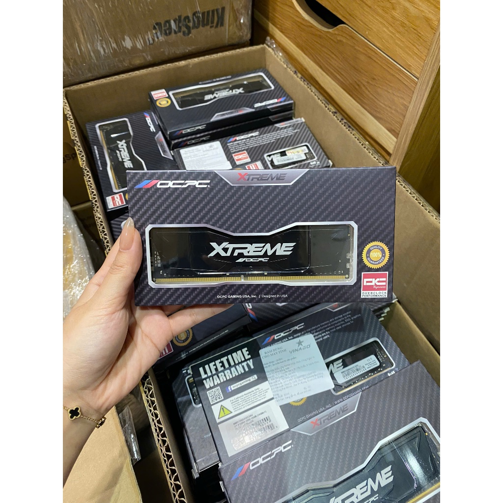 Ram OCPC XT 16GB 3200Mhz DDR4 Black