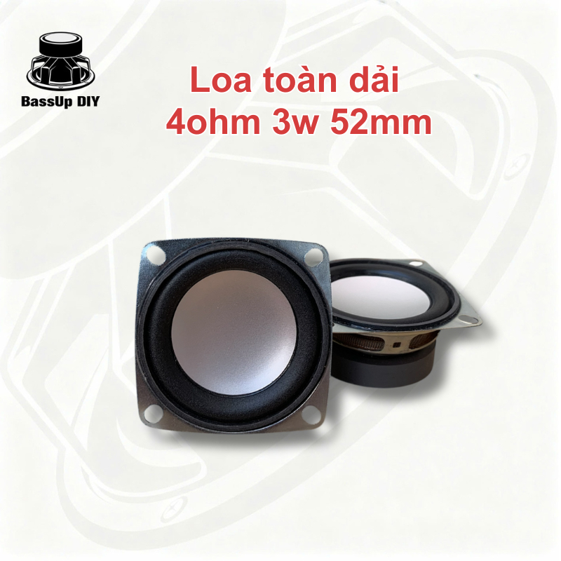 Củ loa toàn dải 4ohm 3W 5W 10W chất âm ấm tiếng to bass khoẻ chế loa bluetooth nghe nhạc cực hay