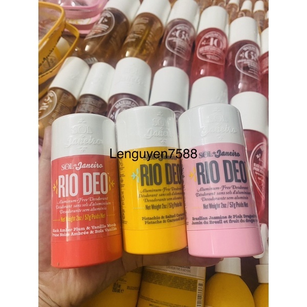 [ Sol de janeir ] Thanh lăn khử mùi cơ thể Sol de Janeiro Rio Deo Aluminum-Free Deodorant