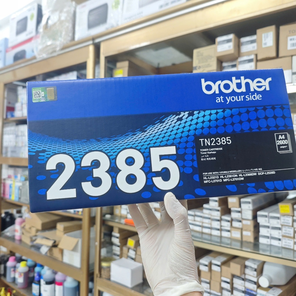 HỘP MỰC BROTHER CHÍNH HÃNG CHO MÁY HL-L2321D / L2366DW / L2340DW - DCP-L2520D / L2540DW - MFC-L2701D