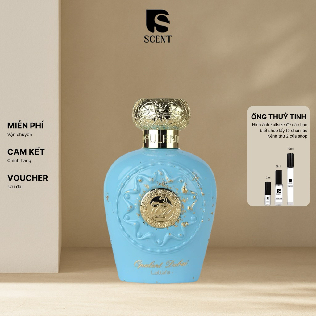 Nước Hoa Unisex Lattafa Opulent Dubai | Mẫu thử | SSCENT