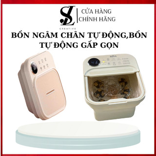 Bồn Ngâm Chân Masa Tự Động Có Vòi Phun Nước | Bồn Ngâm Chân Tự Động có Gấp Gọn