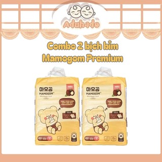  COMBO 2 Bỉm MAMOGOM Premium sợi tre organic cao cấp Hàn Quốc cho bé đủ size  Không quà  