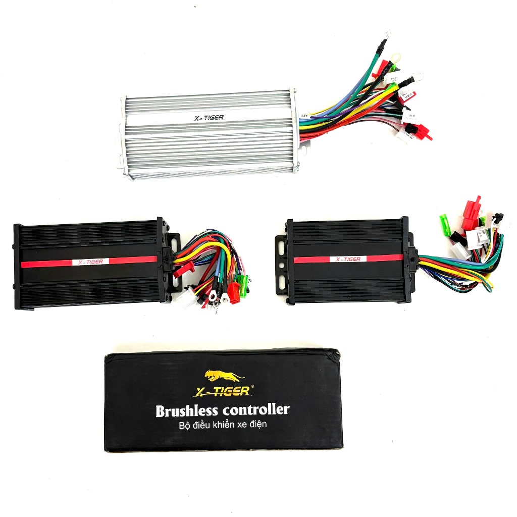 (FreeShip) Ic Đen Chỉ Đỏ Các Cỡ 350-500-800-1000-1200W Bản Mạch 48v _ 60v _84v Độ Xe Điện Mã ST1