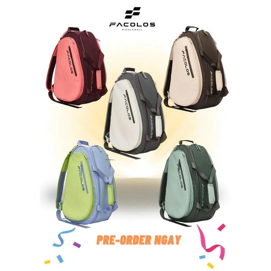 Facolos Túi Đựng Vợt Pickleball Apex - 5 Phối Màu