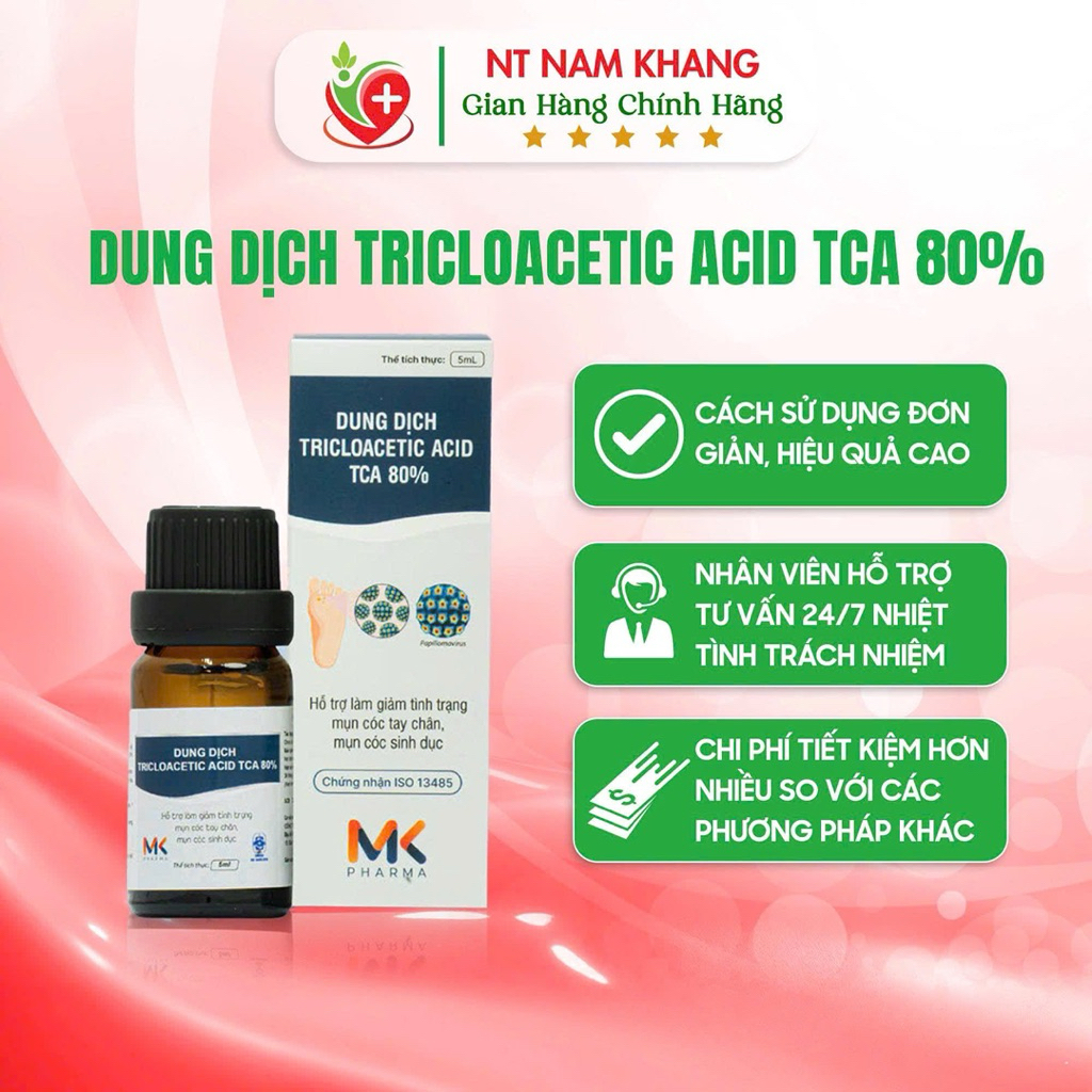 Dung dịch TCA 80%
