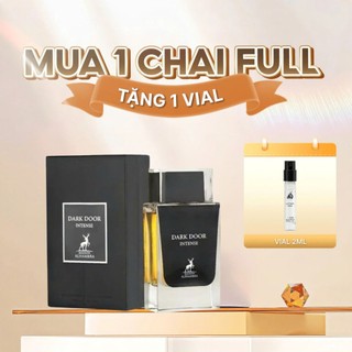 Nước hoa Dark Door Intense chai full 100ml tặng kèm vial 2ml khác mùi