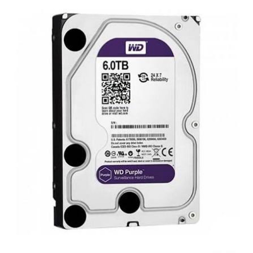Ổ cứng HDD WD Purple seagate Toshiba 4TB 6TB 8TB WD40PURZ – Hàng Chính Hãng