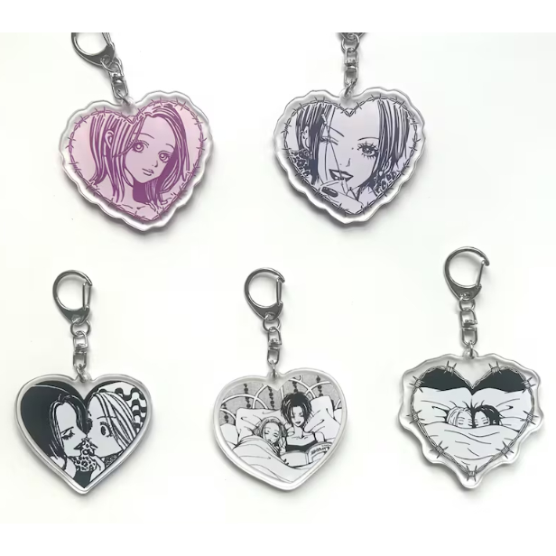 NANA Acrylic Keychain, NANA Double Side Keychain, Nana Osaki, Nobuo Terashima, Nana Komatsu, Ren Hon