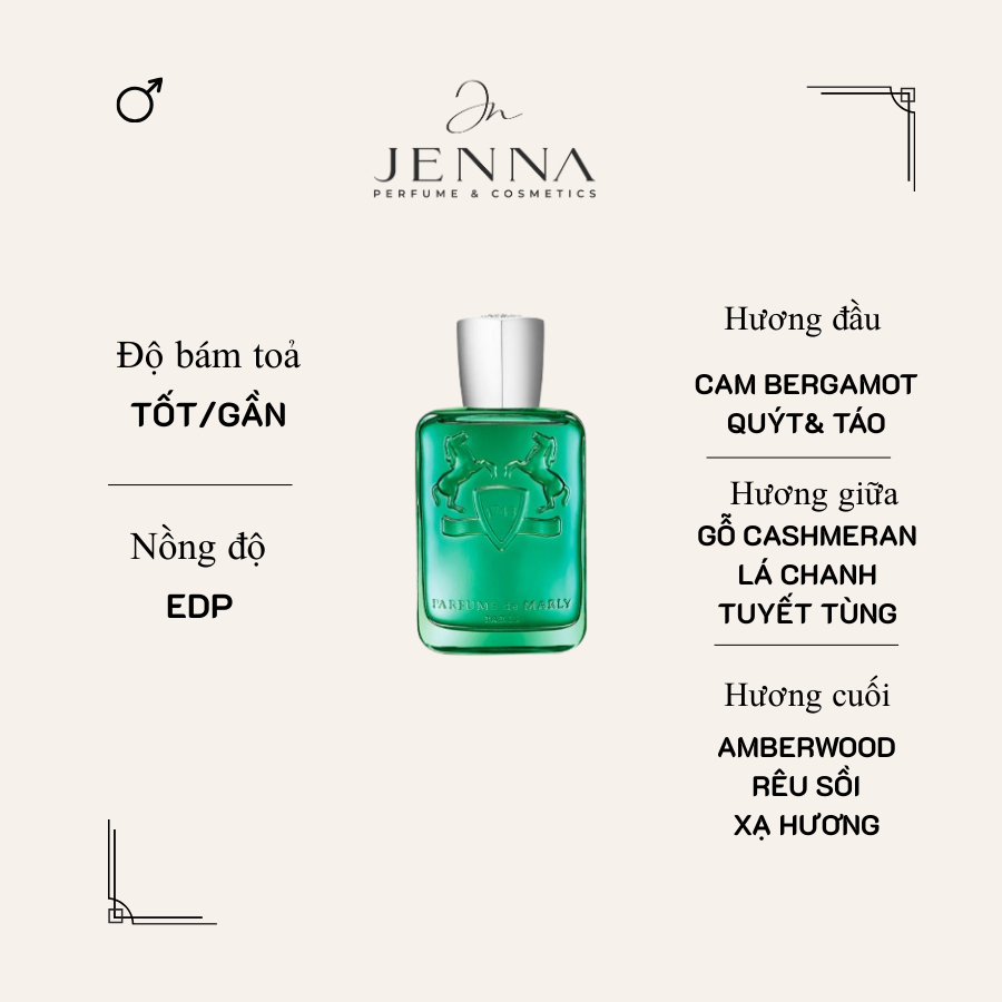 Nước Hoa Unisex Parfums de Marly Greenley ( Mẫu Dùng Thử )