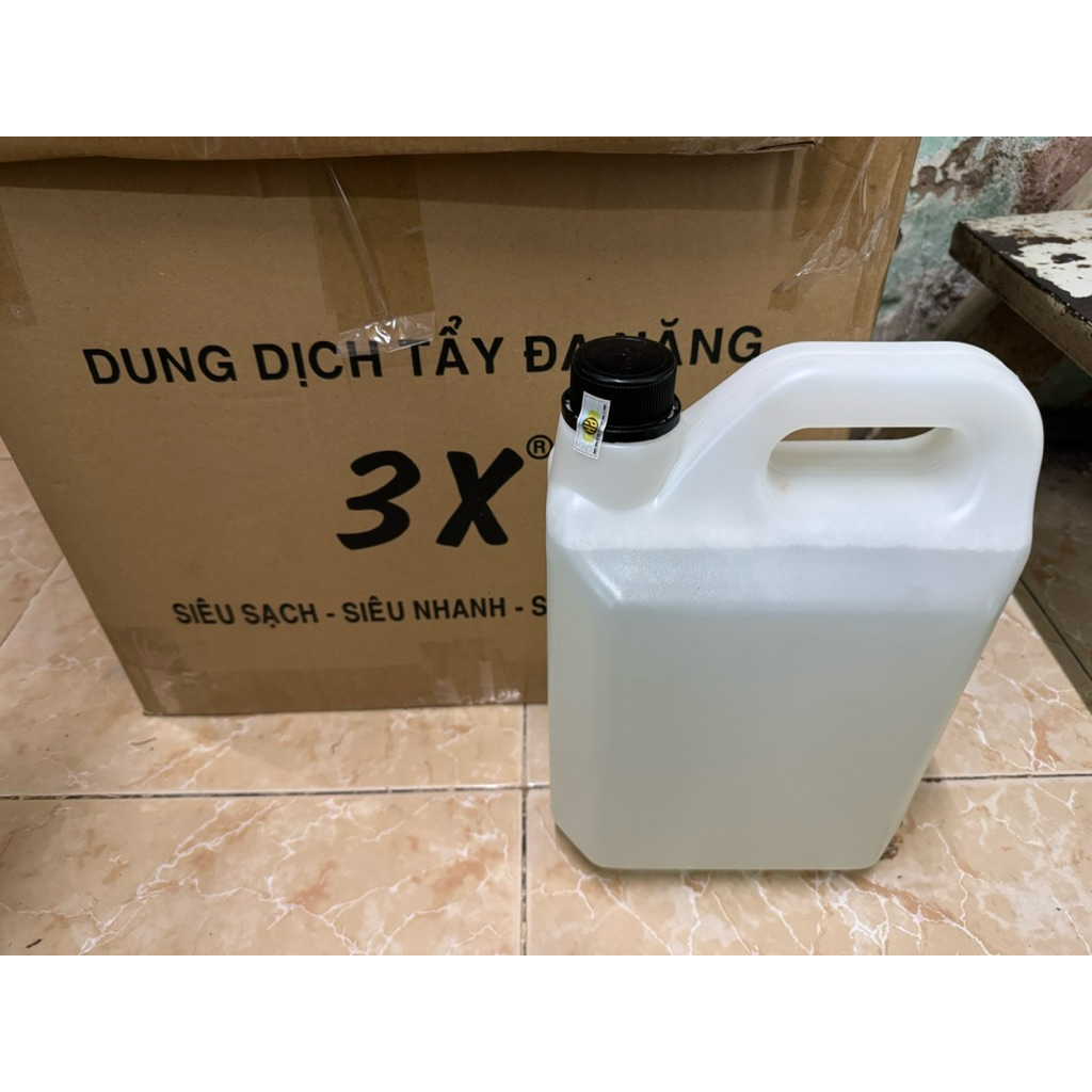tẩy rửa đa năng 3X Clean - can 5lít