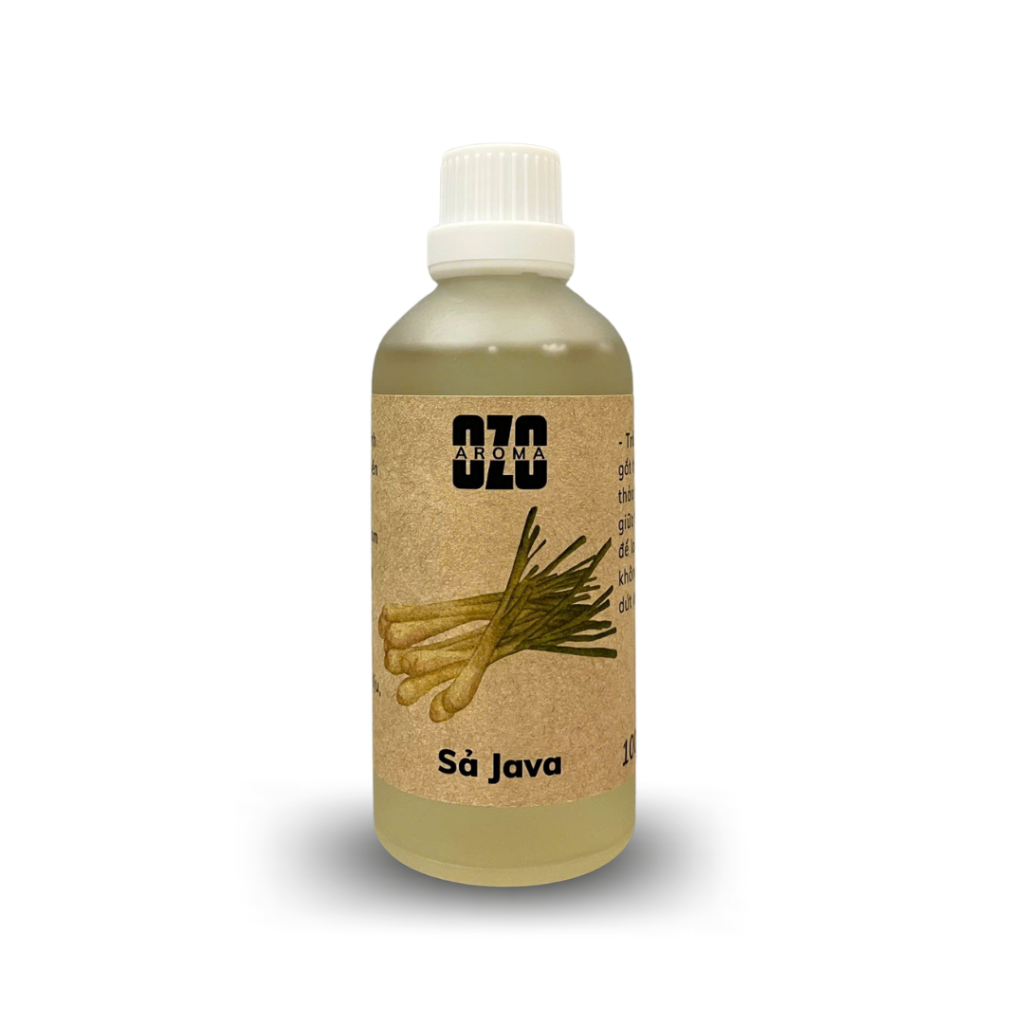 Tinh Dầu Sả Java 100ml - Ozo Aroma - Nguyên Chất Việt Nam - Thơm Đậm