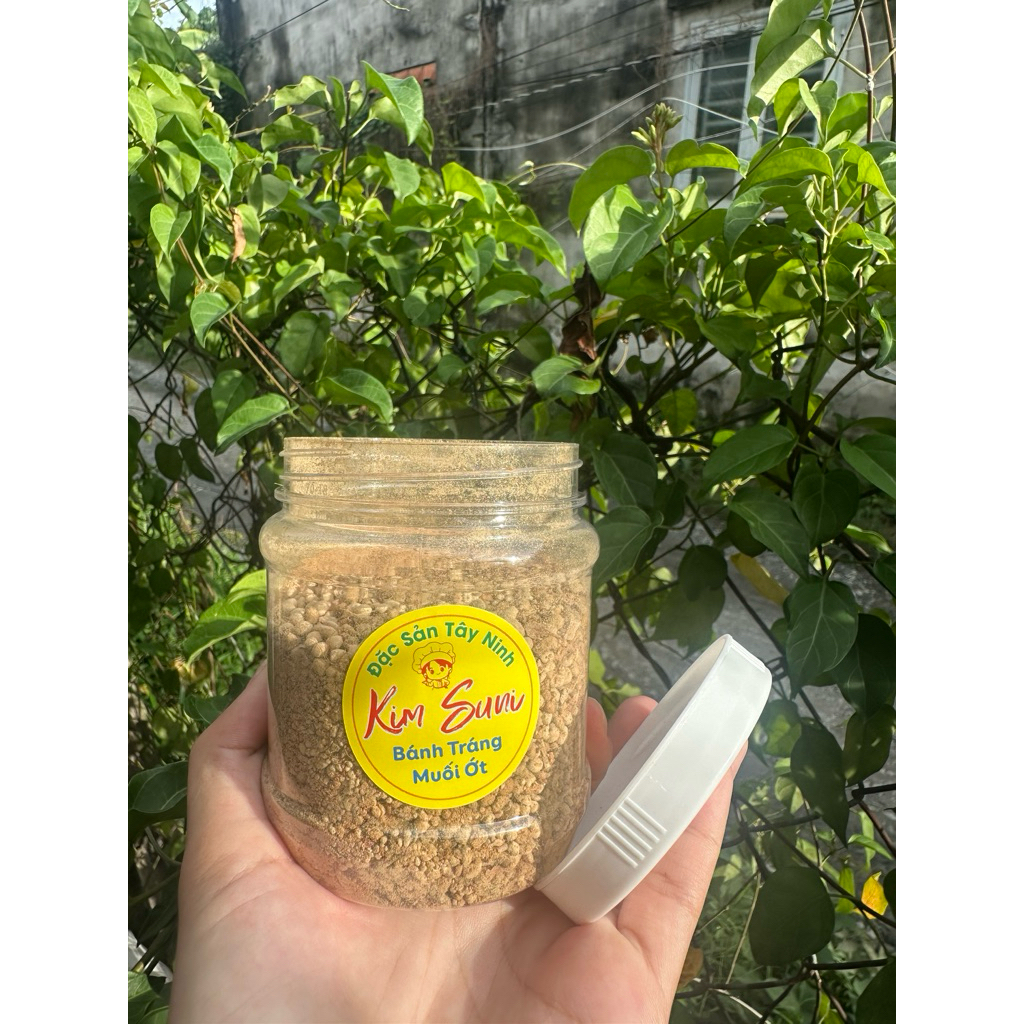 Muối sặc nhuyễn có hạt Tây Ninh (hủ 250g) muối chay