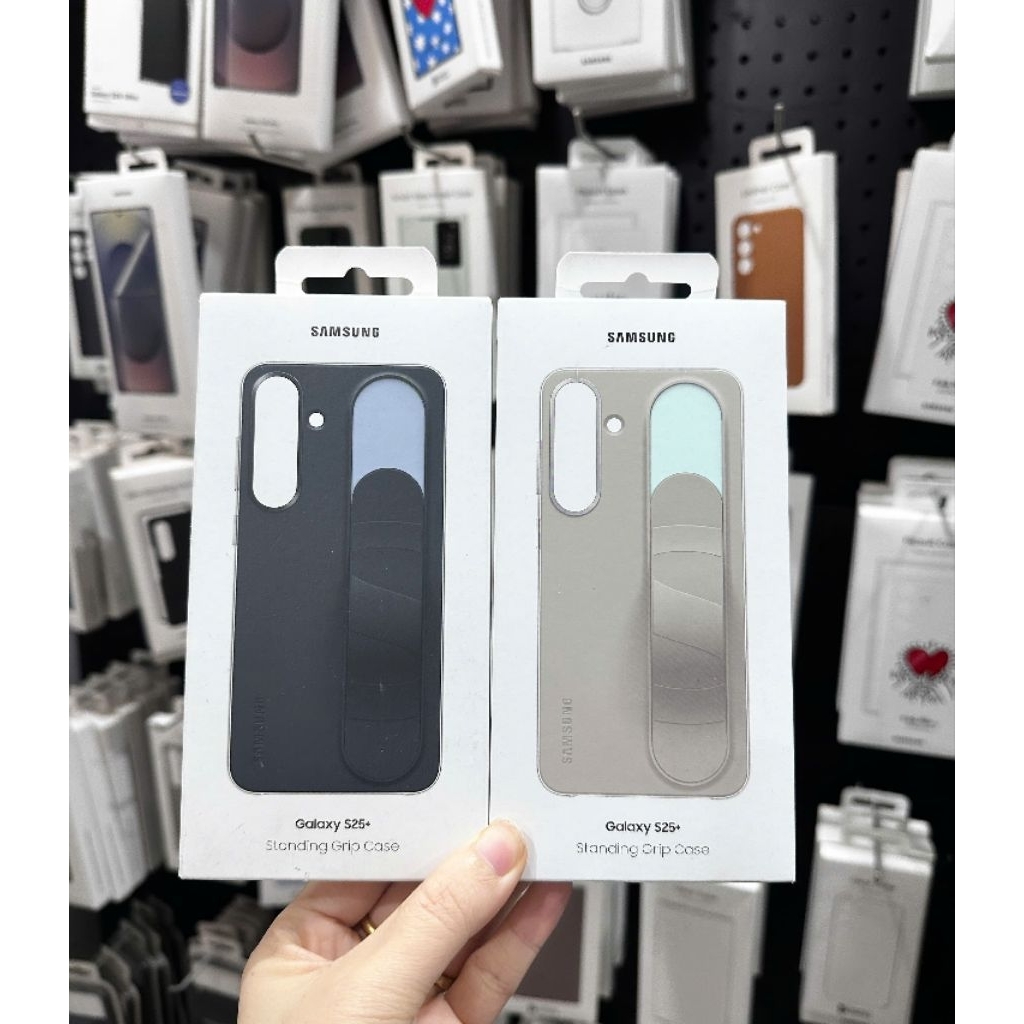 Ốp Lưng Standing Grip Case S25+ ( S25 Plus) .Ốp Lưng Đứng Kèm Dây Thông Minh. Hàng Chính Hãng Nguyên