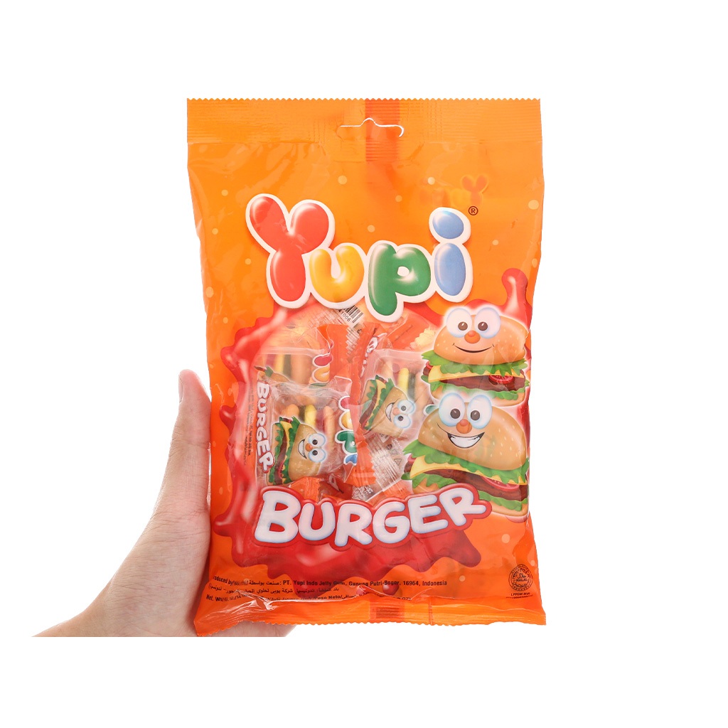 Kẹo Dẻo YuPi Burger , kẹo dẻo hình hambuger