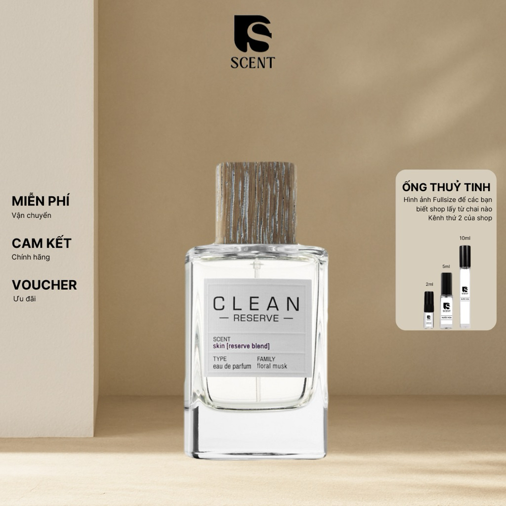 Nước hoa Clean Reserve Skin | Mẫu thử | SSCENT