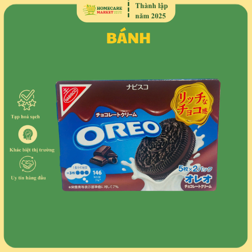 OREO_Bánh quy vị socola 116g