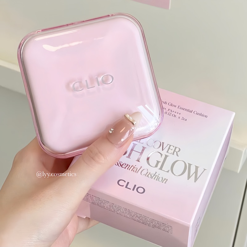 Phấn Nước Clio Kill Cover Mesh Glow Cushion Clio Hồng