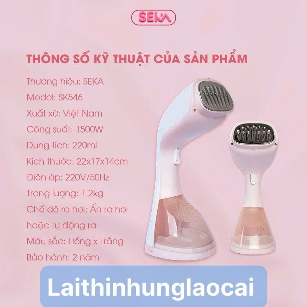 Bàn là hơi nước cầm tay Seka-SK546