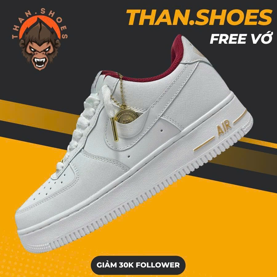 Giày Sneaker 𝓐𝓕1 𝓛𝓸𝔀 𝓙𝓾𝓼𝓽 𝓓𝓸 𝓘𝓽 𝓗𝓪𝓷𝓰𝓽𝓪𝓰 𝓣𝓻𝓪̆́𝓷𝓰 𝓛𝓸̀𝓷𝓰 Đ𝓸̉ 𝓜𝓸́𝓬 Đ𝓸̂̀𝓷𝓰 𝓧𝓾 - Than.Shoes