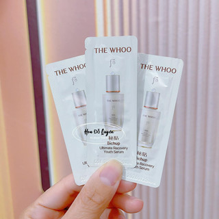 [Combo 50gói] serum tái cấu trúc da trẻ hoá tăng sinh collagen mới Whoo Bichup Ultimate Recovery Youth Serum
