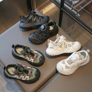  Giày Thể Thao Khóa Xoay Mẫu Mới 2025 Dành Cho Bé Trai Và Bé Gái Chất Vải Lưới BB7813 