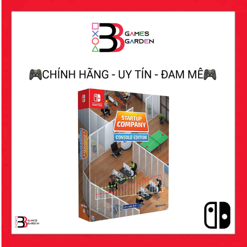 GAME NINTENDO SWITCH START UP COMPANY CONSOLE EDITION LIMITED EDITION