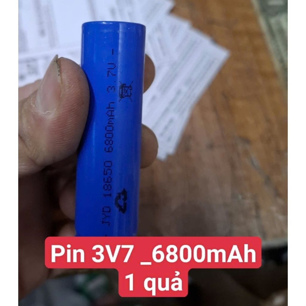 PIN 3V7 _ 6800mAh ( 1 Quả )
