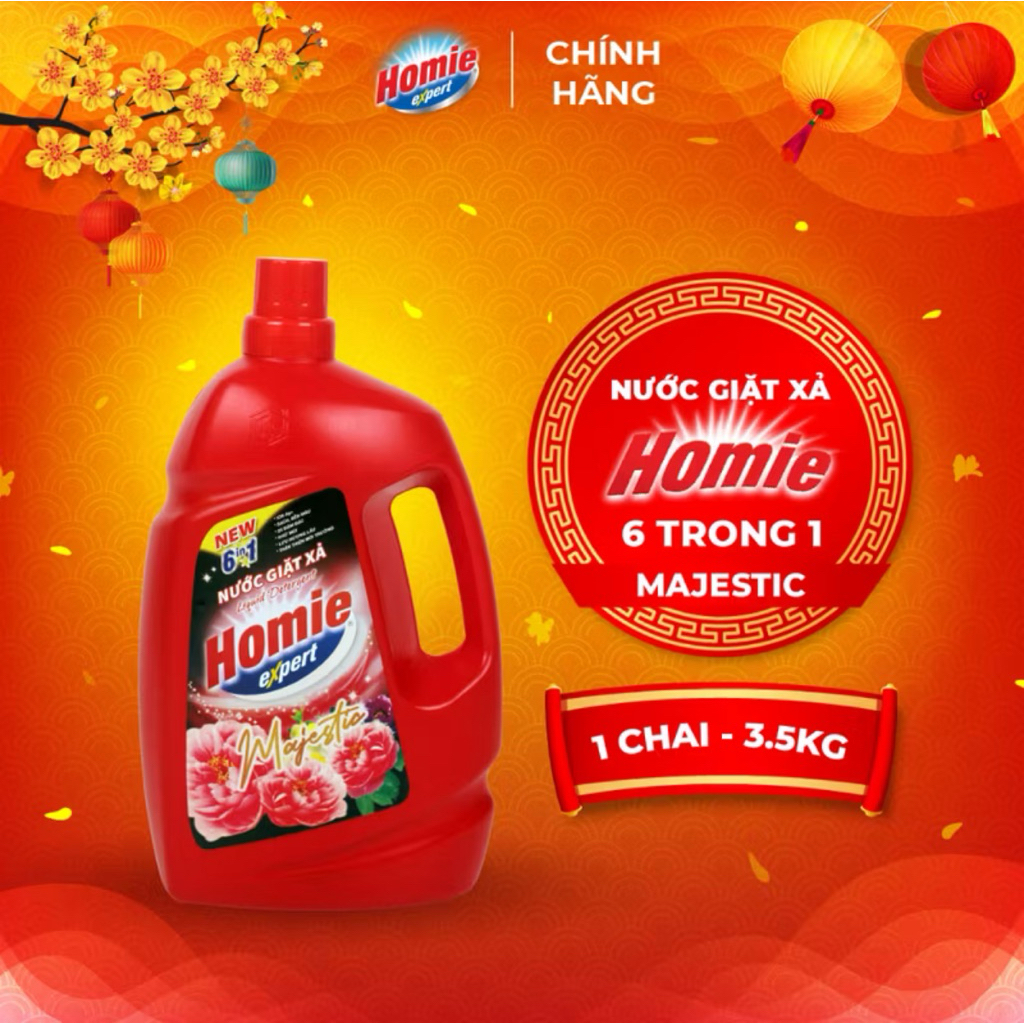 NƯỚC GIẶT XẢ CAO CẤP HOMIE EXPERT MAJESTIC