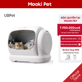    New 2026   Máy dọn phân mèo tự động UBPET C41 hỗ trợ mèo 1kg-18kg hộc rác kín mùi Mookipet 
