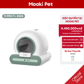   Quốc Tế  Máy dọn phân mèo tự động Ti Pro 2025 điều khiển bằng AI kết nối Wifi thông minh Tonipi Pro 