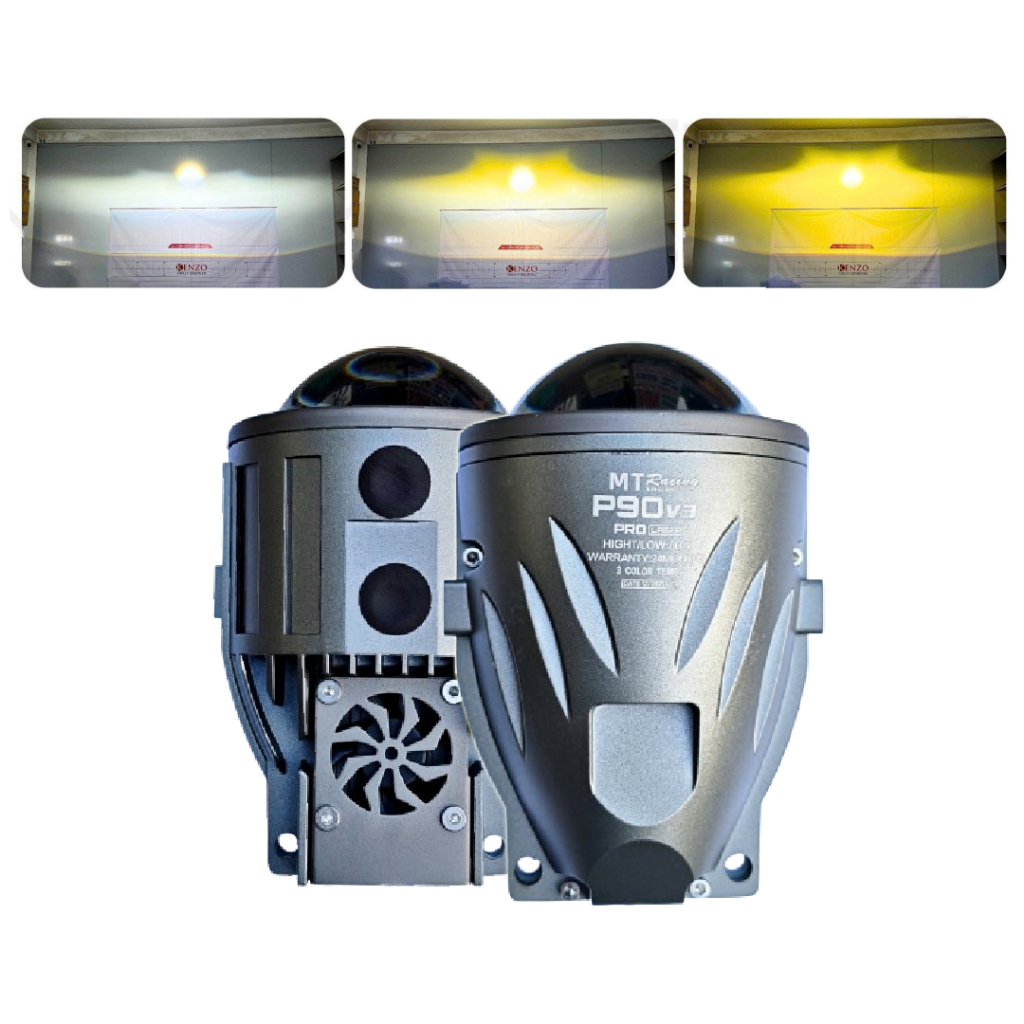 Bi Gầm 3.0 - P90 - 80w ( Có Pha Laser ) Lắp Cho Đèn Gầm Ô Tô