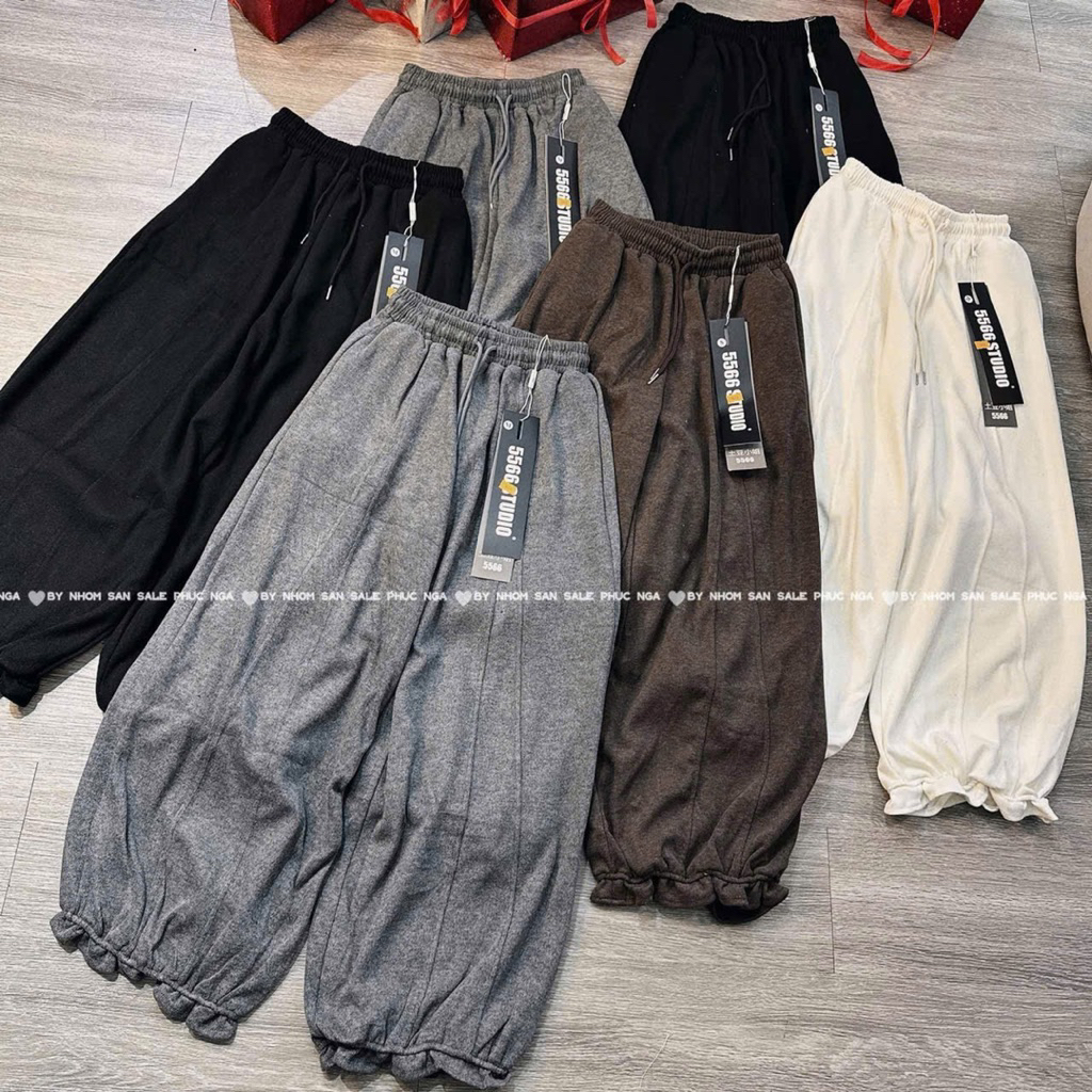 Quần Bèo 90cm cho nữ Nhiều màu xinh sắn mẫu mới thu đông 2025