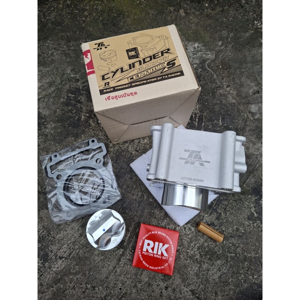 Lòng kiếng TA racing phổ thông 57,62,65 dành cho Ex135-Ex150