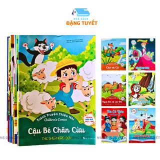  Sách - ComBo 20 Quyển Truyện Tranh Cổ tích Song Ngữ Việt Nam Thế Giới Thiếu Nhi Hay Dành Cho Bé 