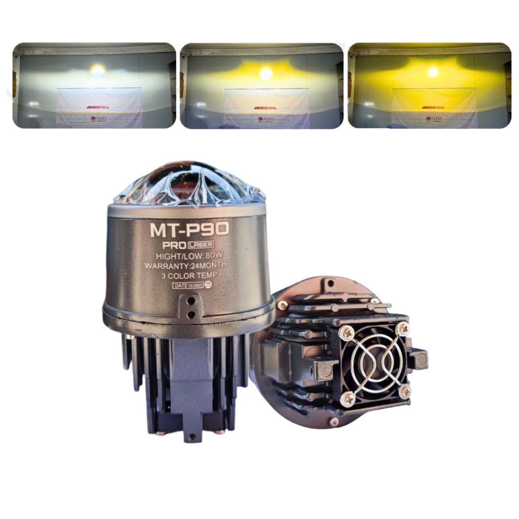 Bi Gầm 3.0 - P80 - 50w 3 Màu Lắp Cho Đèn Gầm Ô Tô, Trợ Sáng Xe Máy