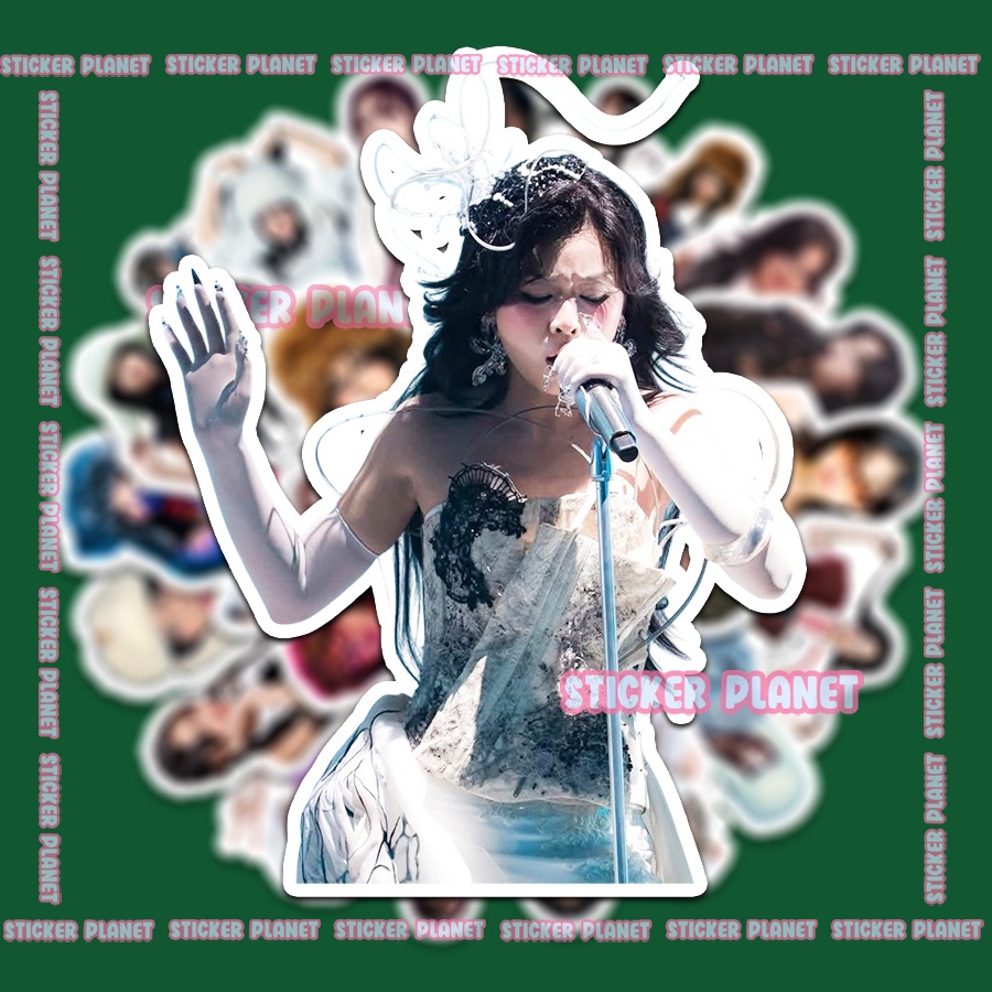 Sticker Em Xinh Say Hi  52Hz Ver1  trang trí mũ bảo hiểm,guitar,ukulele,điện thoại,sổ tay,laptop