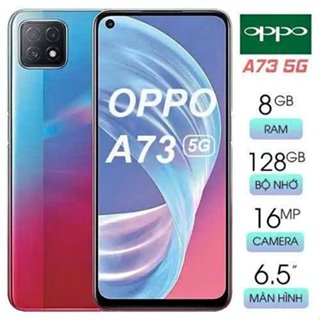  Điện thoại Oppo A73 5G 8GB 128GB nguyên zin đẹp keng kèm ốp lưng 