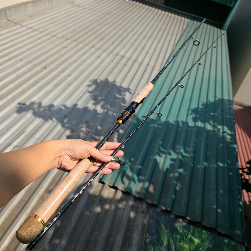 Cần câu cá Abu Garcia Black Max - Cần câu lure Ocar Fishing độ cứng MH carbon cao cấp