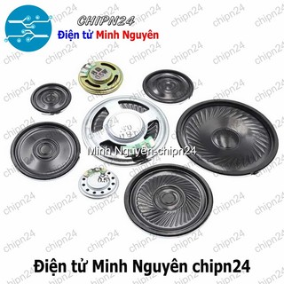 [2 cái] (N27-N32) Loa tròn 8R 0.5W (20mm/23mm/28mm/30mm/36mm/40mm) - [Chọn Loại]