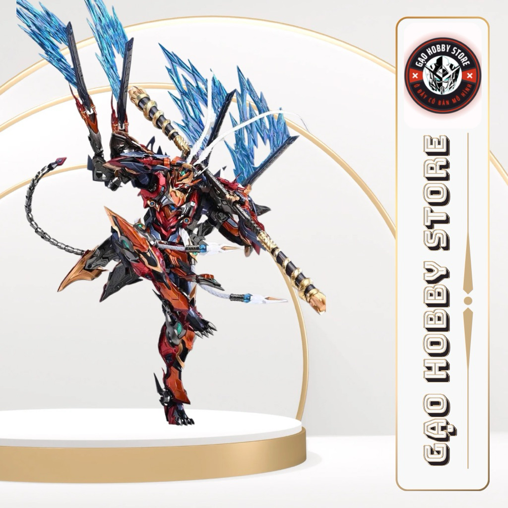 [Hàng Sẵn] Mô Hình Lắp Sẵn 1/72 MNQ-XH08 Ngộ Không (Motor Nuclear)