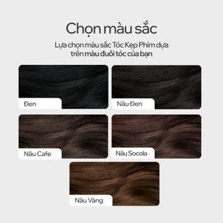 Bộ Tóc Kẹp 6 Phím CAPELLI Cúp C-Curl 50cm