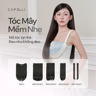 Bộ Tóc Kẹp 6 Phím CAPELLI Cúp C-Curl 50cm