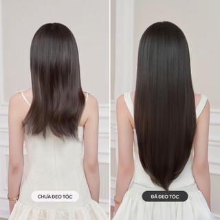 Bộ Tóc Kẹp 6 Phím CAPELLI Cúp C-Curl 50cm