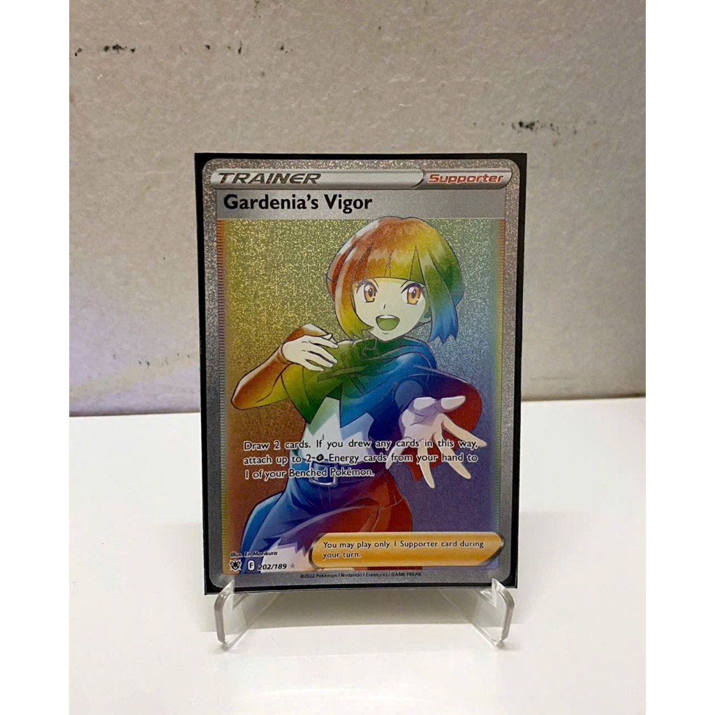 Thẻ Pokemon TCG English Astral Radiance Trainer HR Gardenia's Vigor [202/189]