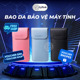  Túi da bảo vệ máy tính cầm tay học sinh bao da máy tính Casio fx580vnx fx880btg fx570 Deli Flexio 