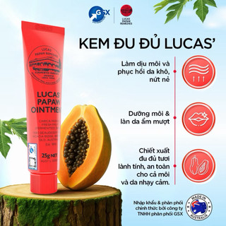 [NHẬP KHẨU] Kem Lucas Papaw Ointment Đu Đủ - CÓ TEM