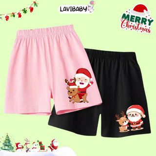 Quần đùi Noel cho bé 2026 Quần short Giáng sinh cho bé chất thun Cotton Thoáng mát co giãn - LaB169