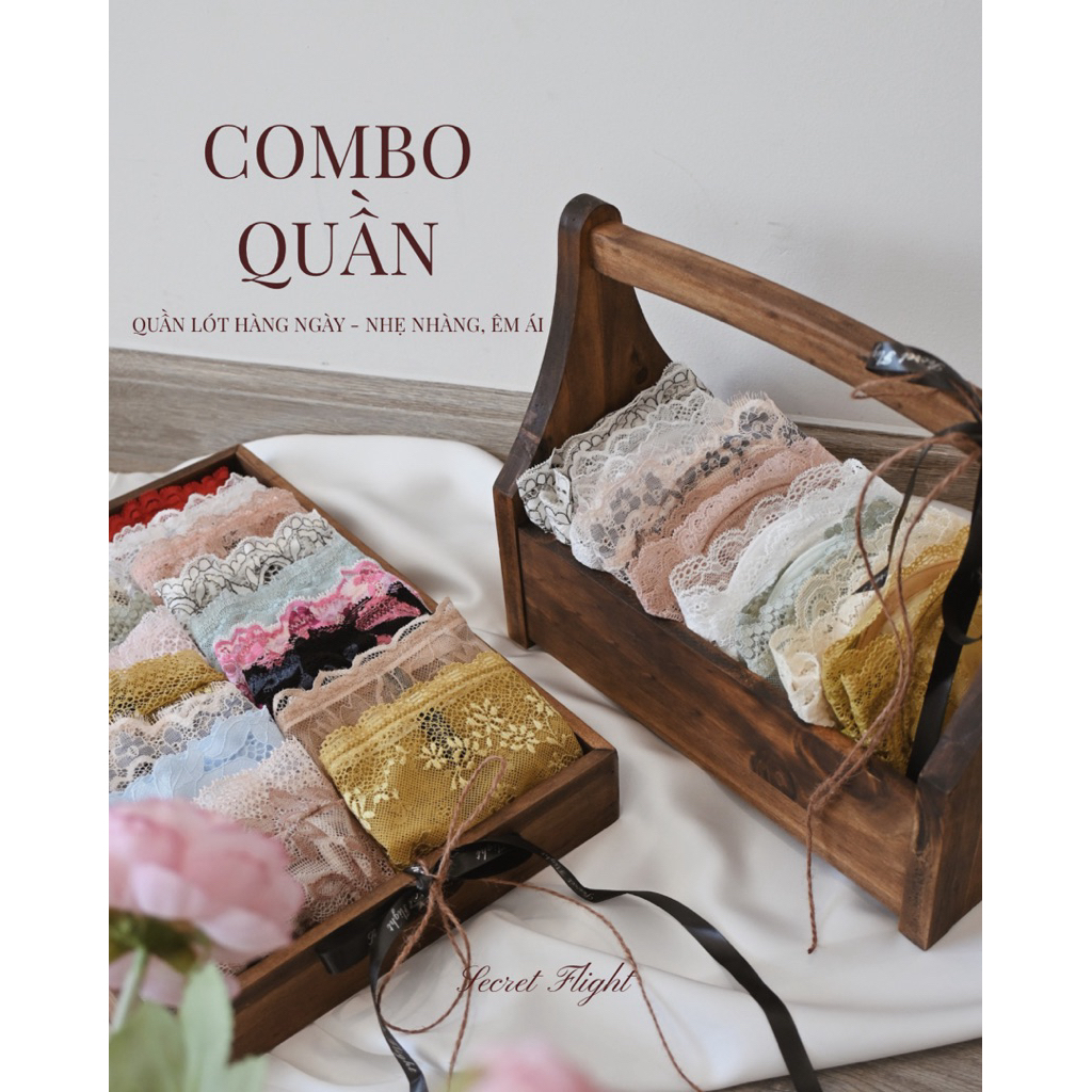 {COMBO} QUẦN LÓT MẶC HÀNG NGÀY - Secret Flight