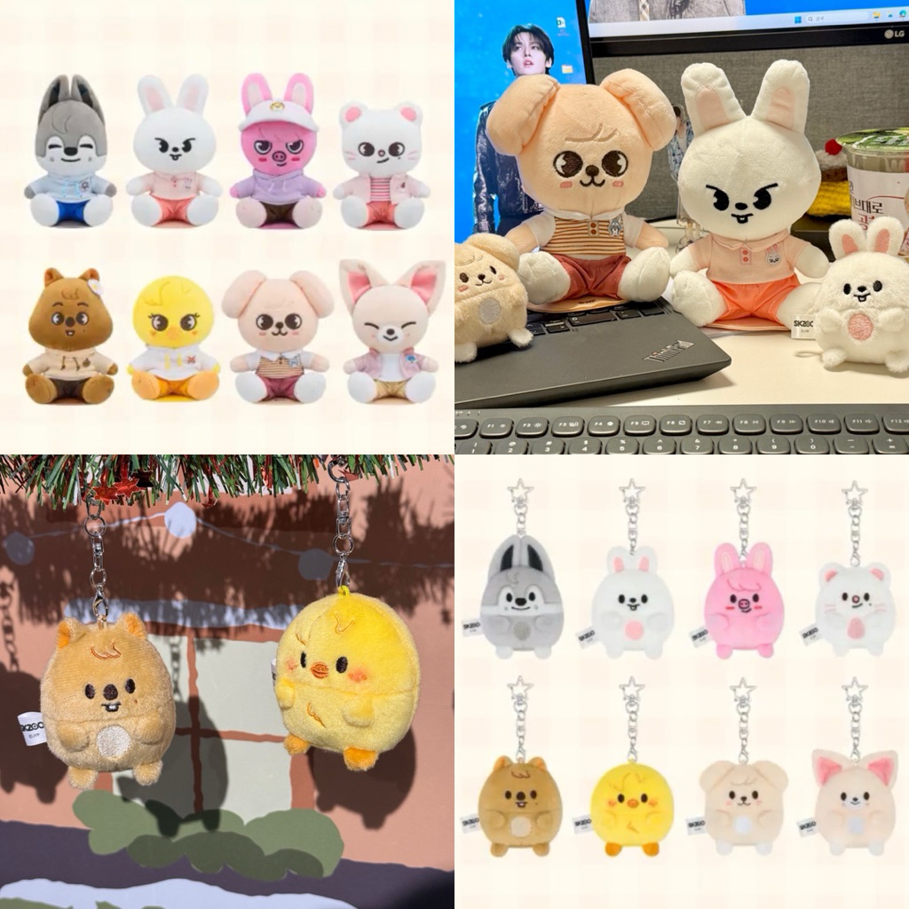 |SẴN| CHÍNH HÃNG ZOOTOPIA2 x SKZOO GẤU BÔNG STRAY KIDS ZOOTOPIA2